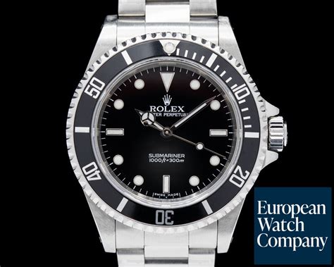 rolex submariner 14060 u series|rolex 14060m production years.